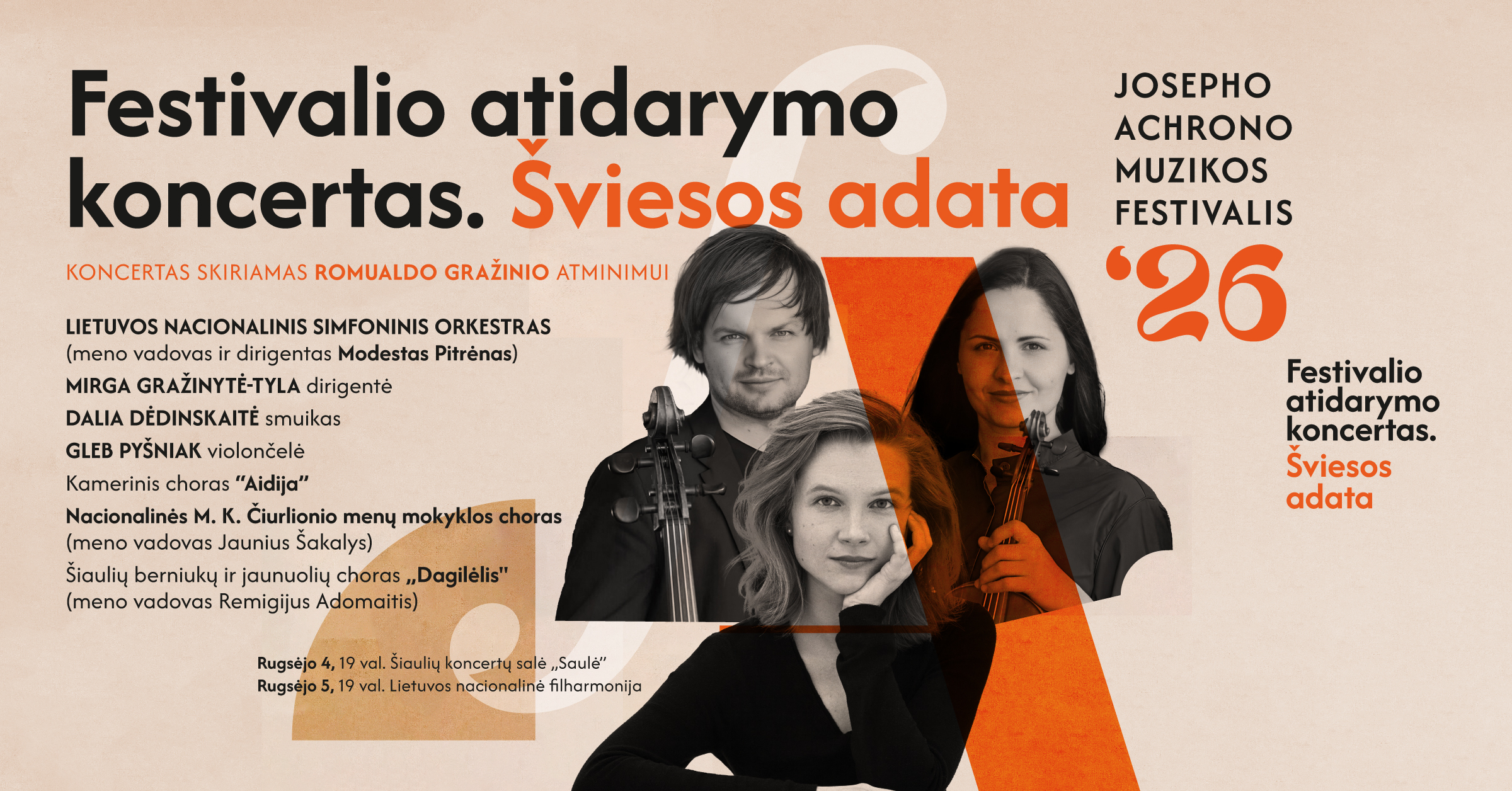 V Tarptautinis Josepho Achrono muzikos festivalis - Duo Andersson